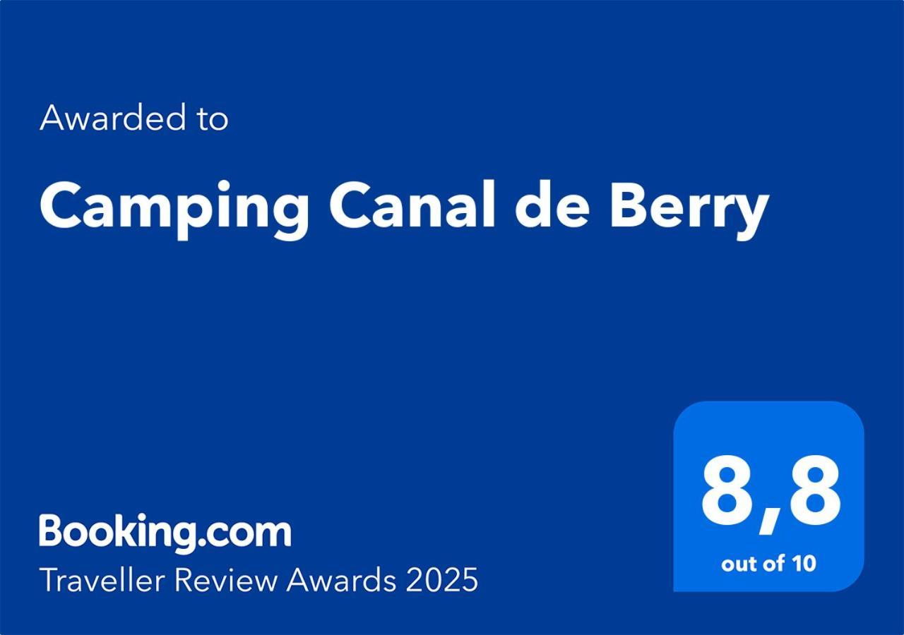 Camping Canal De Berry Saint-Amand-Mont-Rond Exteriér fotografie